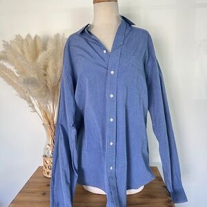 Burberry Mens Blue button down